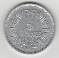 Superbe Piéce  De 5 Francs 1946..FAUTEE... - Varietà E Curiosità