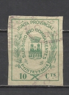 239-SELLO LOCAL SOBRETASA ESPAÑA GUERRA CIVIL LUGO SUBSIDIO COMBATIENTES,SIN DENTAR,RARO. STAMP  SEAL LOCAL GRANT LUGO - Emisiones Repúblicanas