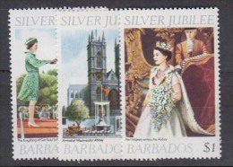 BARBADES    1977    N°  425  / 427       COTE    4 € 25                   ( 641 ) - Barbados (...-1966)