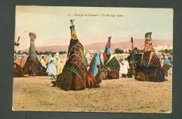 UN MARIAGE DE ARABE , ARABIA  , CAMEL   ,  OLD POSTCARD, 0 - Non Classés