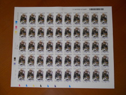 ACHAT IMMEDIAT!!! FEUILLE 50  TIMBRES  AUTOADHESIFS N°601 De 2011 - Neufs