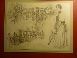 Lichtdruck V. 1892 ORIGINAL - Sonnabendmarkt In Thun - Die Eierhändlerinnen - Eine Bernerin - RARITÄT - BE Berne