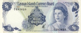 BILLET # ILES CAYMAN  # 1972 # PICK 1 # UN DOLLAR   # NEUF # - Islas Caimán