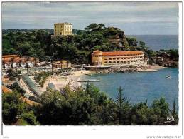 PRINCIPAUTE DE MONACO MONTE CARLO BEACH HOTEL DU BEACH ET LA PISCINE,BEAU PLAN COULEUR  REF 14817 - Alberghi