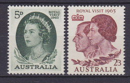 Australia 1963 Mi. 323-24 Royal Visit Besuch Des Königspaares Complete Set MNH** - Mint Stamps