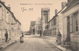 Verberie (60) Rue Saint-Pierre Et L´Eglise - Verberie