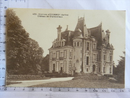 CPA (72) Sarthe - ECOMMOY - Environs, Château De Chardonneux - Ecommoy