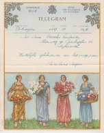 Telegram Koninkrijk  Belgie 1953 Telegramme Belgique - Telegrams