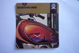 Transports - Sports Moto - Carte Fiche Moto - Decorateurs Moto ( Description Au Dos De La Carte ) - Motociclismo