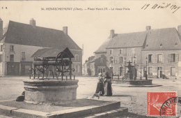 PLACE HENRI IV  LE VIEUX PUITS - Henrichemont