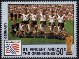 SAINT VINCENT  N ° 2099  * *  (  Allemagne )    Cup 1994 Football  Soccer Fussball - 1994 – Verenigde Staten