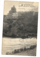 Lusignan (86) : Le Coteau De L´église Vue De L'écluse De Vauchiron En  1910. - Lusignan