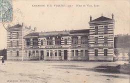 23 / CHAMBON SUR VOUEIZE / HOTEL DE VILLE / ECOLE  / CIRC 1907 - Chambon Sur Voueize