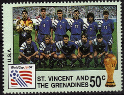 SAINT VINCENT  N ° 2114  * *  (  U S A )    Cup 1994 Football  Soccer  Fussball - 1994 – Estados Unidos