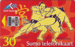 Estonia, ET 083, Sumo, 2 Scans. - Estland