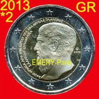 2 Euros Commémorative GRECE 2013 -2ème, En UNC, Neuve Sous Sachet. - Greece