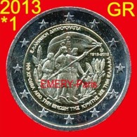 2 Euros Commémorative GRECE 2013 -1ère, En UNC, Neuve Sous Sachet. - Greece