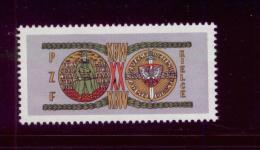 POLAND 1965 20 YEARS OF KBW INTERNAL SECURITY CORPS PHILATELIC EXPO KIELCE LABEL NHM ARMY MILITARIA CINDERELLA FORCES - Autres & Non Classés