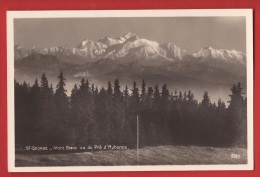 AVD-002 St George, Mont Blanc Vu Du Pré D'Aubonne, Jura Vaudois, Sur Route Du Marchairuz.Non Circulé - Aubonne