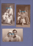 Lot De 5 CPA Photos Et 5 Photos - MANILLA ( Philippines ) - Famille Métissée Habitant à Manille - 1931 / 1970 - Philippinen