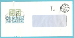 Ongefrankeerde Brief Stempel ANTWERPEN ,getaxeerd (taxe) Met TX 75+83 Met Stempel BONHEIDEN - Covers & Documents