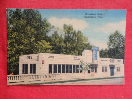 Gatlinburg TN  Riverview Cafe 1951 Cancel -ref  1097 - Autres & Non Classés