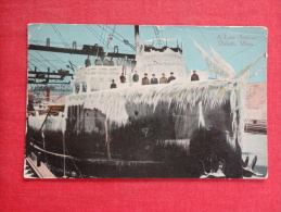 MN - Minnesota > Duluth  Ice Covered Boat 1914  Cancel    - Ref  1098 - Duluth