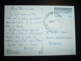 CP POUR LA FRANCE TP CONCORDE 5,20 OBL. 12 FEV 1977 CAIXA DE COLETA - Cartas & Documentos