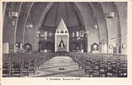 Zwartberg.  -  Binnenzicht  Kerk - Genk