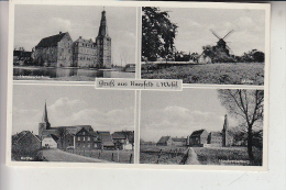 4285 RAESFELD, Windmühle, Kirche, Handwerkerburg - Borken