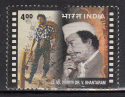 India Used 2001,  Dr. V Shantaram, Film Maker & Director, Cinema, - Gebruikt