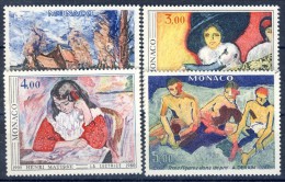 ##Monaco 1980. Les Fauves. Paintings. Peintures. Gemälde. Michel 1437-40. MNH(**) - Usados