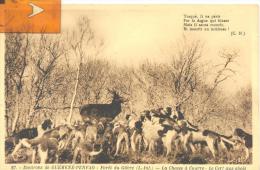 Environs De GUEMENE-PENFAO - Foret Du Gavre - La Chasse à Courre - Le Cerf Aux Abois ; Bon état ( Voir Scan ) - Guémené-Penfao