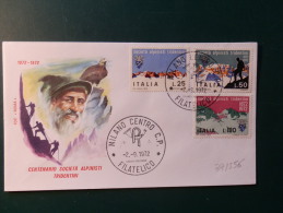 37/556   FDC  ITALIE - Bergsteigen