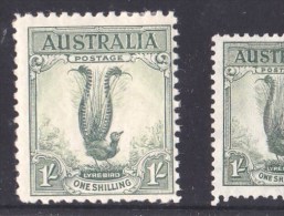 Australia 1932 Lyrebird (Large) 1/- MH  SG 140 - Ongebruikt