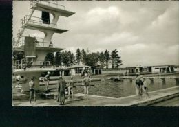 Wolfsburg Schwimmbad 10m-Sprungturm Turm 1.7.1961 - Wolfsburg