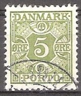 DENMARK  # PORTO 5 ØRE - Postage Due
