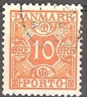 DENMARK  # PORTO 10 ØRE - Impuestos