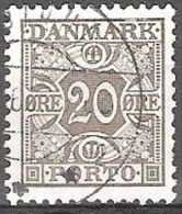 DENMARK  # PORTO 20 ØRE - Port Dû (Taxe)