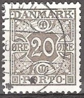 DENMARK  # PORTO 20 ØRE - Postage Due