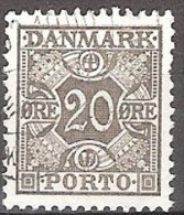 DENMARK  # PORTO 20 ØRE - Port Dû (Taxe)