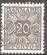 DENMARK  # PORTO 20 ØRE - Postage Due