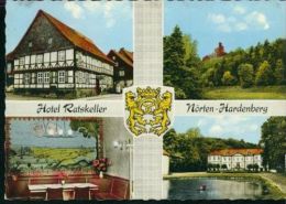 3412 Nörten-Hardenberg Hotel Ratskeller 250 Jahre MB VW Brezel J. Menk Wappen - Nörten-Hardenberg