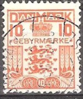 DENMARK # GEBYRMÆRKE 10 ØRE - Fiscales