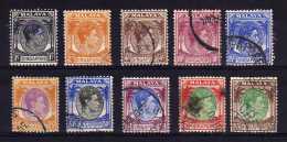 Singapore - 1948 - Definitives (Perf 14, Part Set) - Used - Singapour (...-1959)