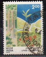 India Used 1994, United Planters Association Of Southern India, UPASI, Flower, Tree, Nature, Environment Protrection - Gebruikt