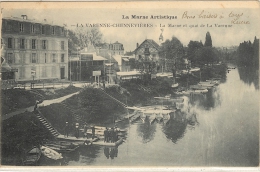 77_ La Varenne_ Chenneviéres_ La Marne Et Le Quai De La Varenne - Autres & Non Classés