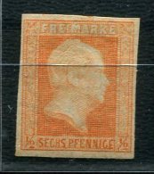 1960 - ALTDEUTSCHLAND-PREUSSEN - Mi.Nr. 1 Mit Falz (Teilgummi) - TOLLE FARBE - Mint Stamp From PRUSSIA - Postfris