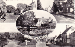 ROYAUME -UNI -BURWASH-  CARTE POSTALE GLACEE -ANNEE 1950-60 - Other & Unclassified