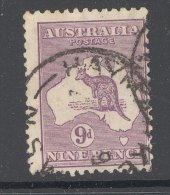 NEW SOUTH WALES, Postmark 'HAYMARKET' On 9D Kangaroo (3rd Wmk Crown Over A, SG 39b) - Usados
